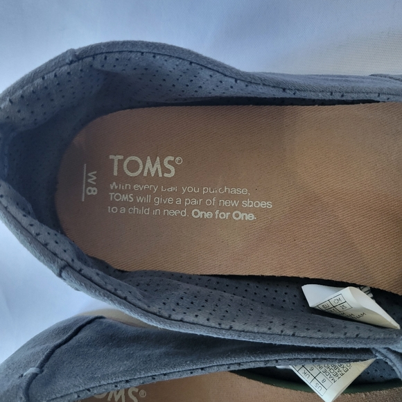 Toms Alpargata Crepe Casual Shoe Size 8 - Picture 6 of 6